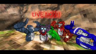 Gorilla Tag Live| Live Streaming Until I Hit 1,900 With Viewers (day 2)