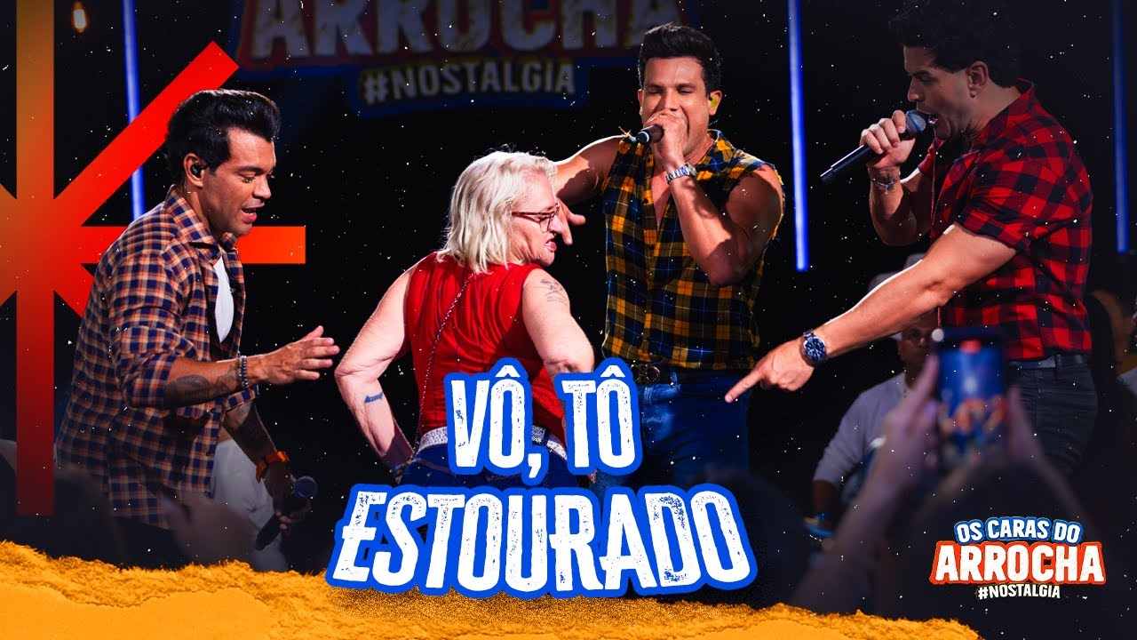 Os Caras do Arrocha - Vó, Tô Estourado-  Israel Novaes, @ThiagoBravaCantor , @GabrielGavaGG