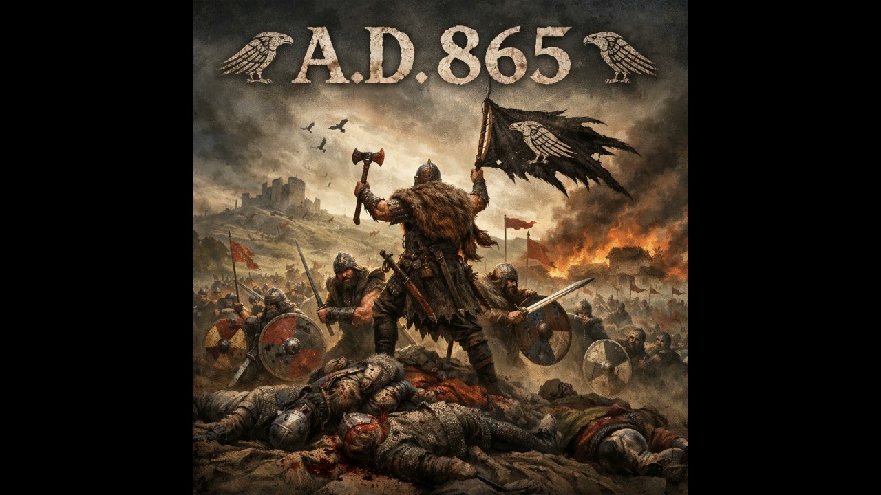 A.D. 865  - Join the Great Heathen Army on its conquest of England 