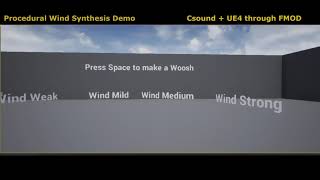 Procedural Wind Sound Synthesis Demo // Demo de Síntese Sonora de Vento Procedural