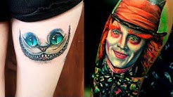 The Most "Madness" Alice In Wonderland Tattoos 