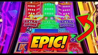 🚨 NO WAY!! *TWO* bonuses in a bonus on Monopoly Big Board Bucks! @DelawareParkCasino screenshot 3