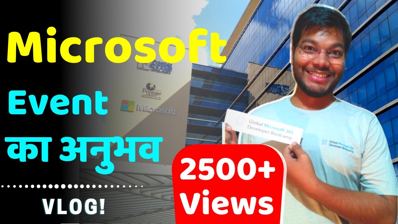 Microsoft Event in Bangalore Global Microsoft 365 Developer Bootcamp
