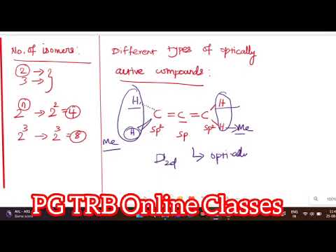 Optical Activity in Allenes | PG TRB Chemistry