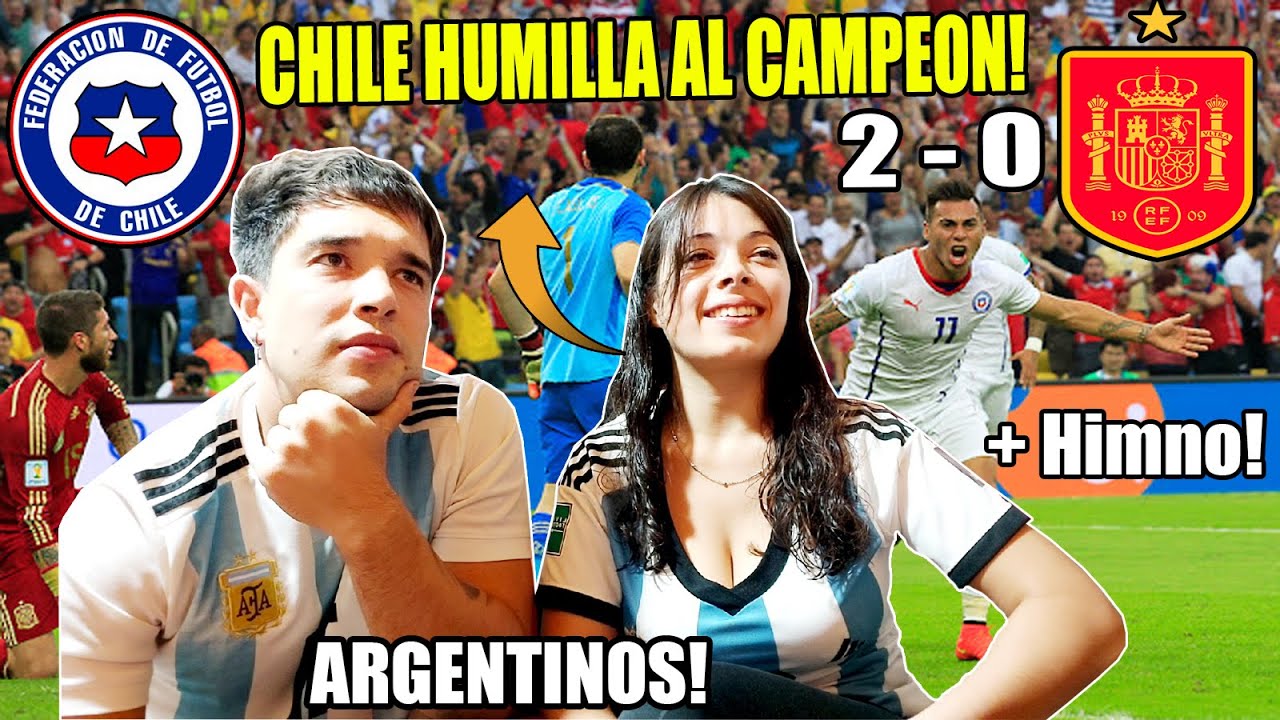 ARGENTINOS REACCIONAN AL DIA QUE ESPAÑA SUBESTIMO A CHILE | CHILE 2 ESPAÑA 0 😱🇨🇱 selección chilena