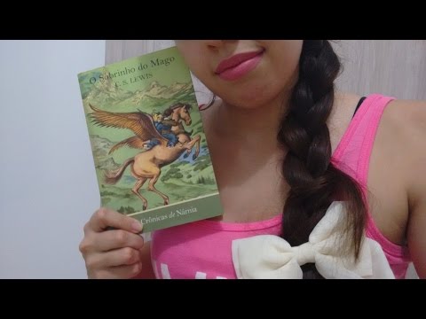 ASMR 📖 Leitura a luz de velas - O Sobrinho do Mago 6° capítulo, sussurro, whisper reading