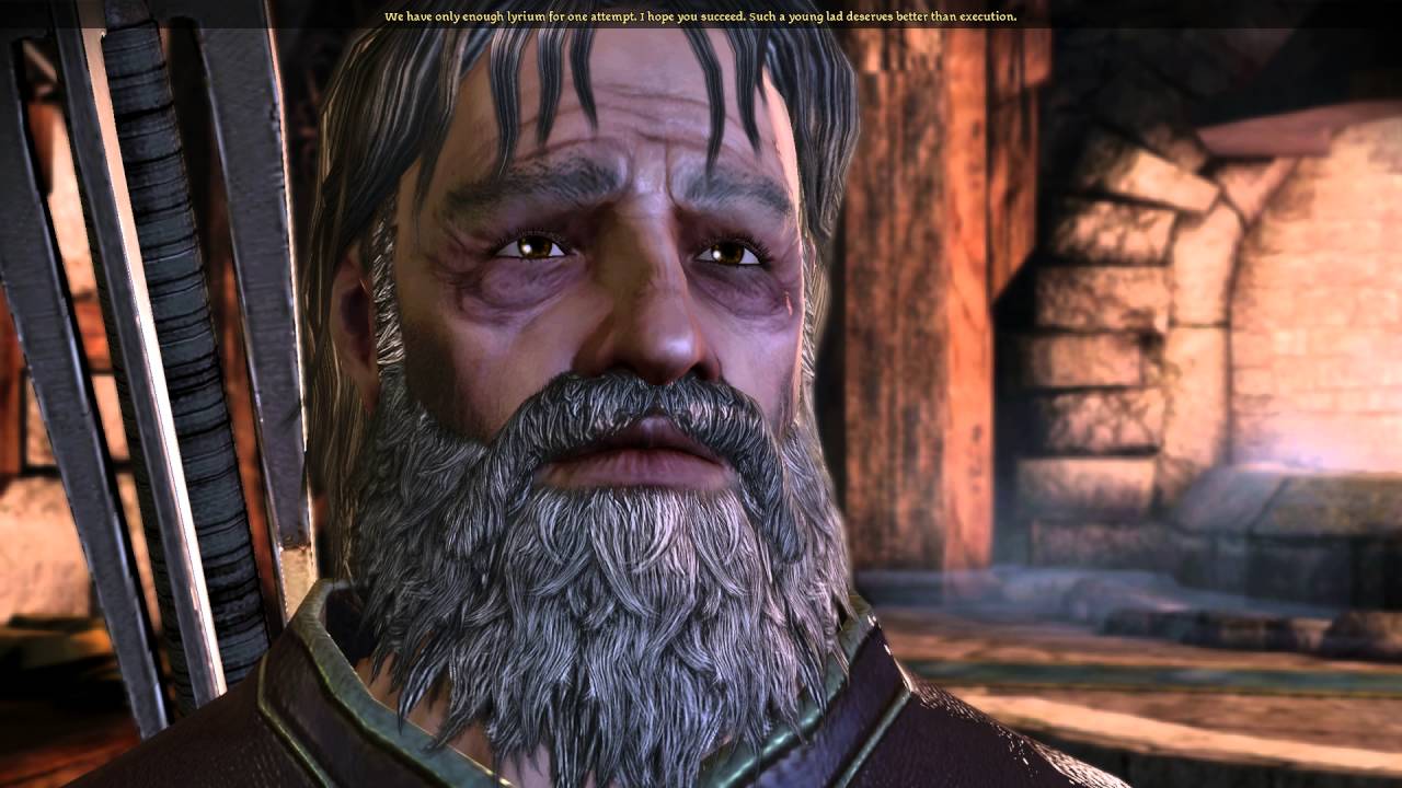 148 Let's play Dragon Age Origins game. First Enchanter Irving sends us into the Fade.