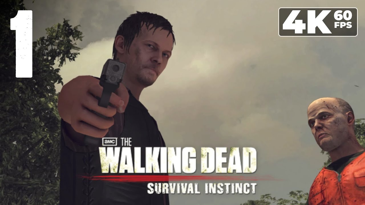 The Walking Dead Survival Instinct (PC) 4K60 Walkthrough Mission 1