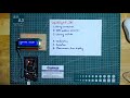 001 LCD I2C 1602 testing display