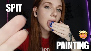 ASMR | Intense Spit Painting 🤯 (WARNING! you will tingle at 04:00) ✨