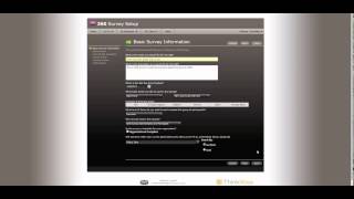 Creating a New 360 Survey Project