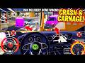 💥 VAN DELIVERY GONE WRONG! 💥 Cargo Van CRASH & CARNAGE! (Uninsurable!)