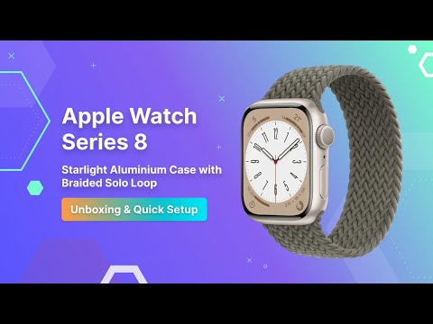 Apple Watch Series 6 Silver Aluminium Case With Braided Solo Loop (44mm)