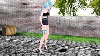 MMD Giantess Growth Test 1