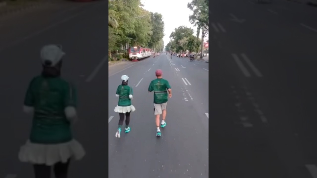 Tracking Running Dengan Hover Air X1 Sang Videografer Pribadi Mode Follow dan Dolly Track