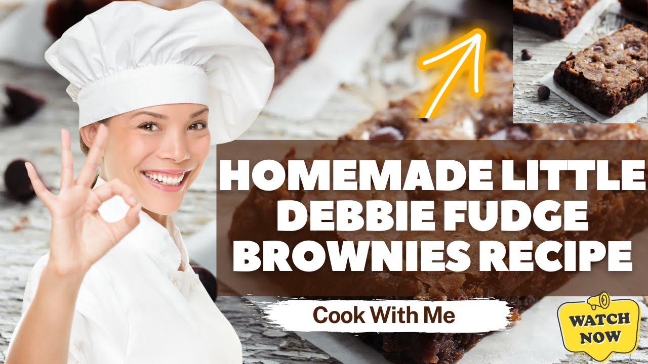 Homemade Little Debbie Fudge Brownies recipe cooking Homemade 