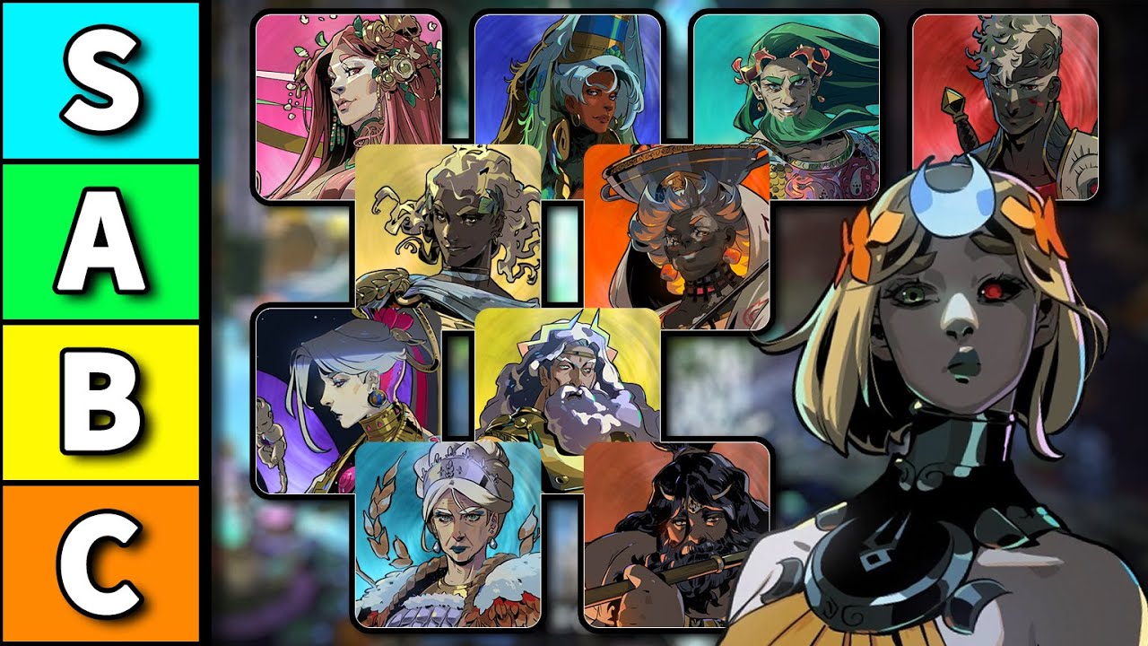 Список лучших и худших богов для благ в Hades 2.