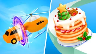 Pancake Run | Shape-shifting - All Level Gameplay Android,iOS - NEW APK UPDATE screenshot 2