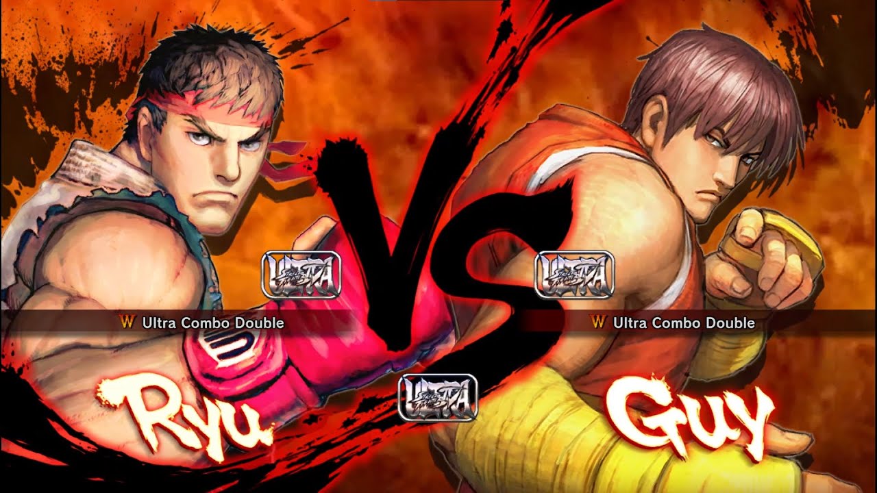 ULTRA STREET FIGHTER IV - Ryu VS Guy (Hardest)