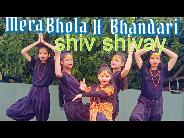 mera bhola hai bhandari X hey shiv shivayy #dancecover  Nisha Dance Academy