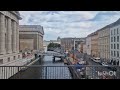 mit dem Zug von - Berlin - Alexanderplatz bis Friedrichstraße