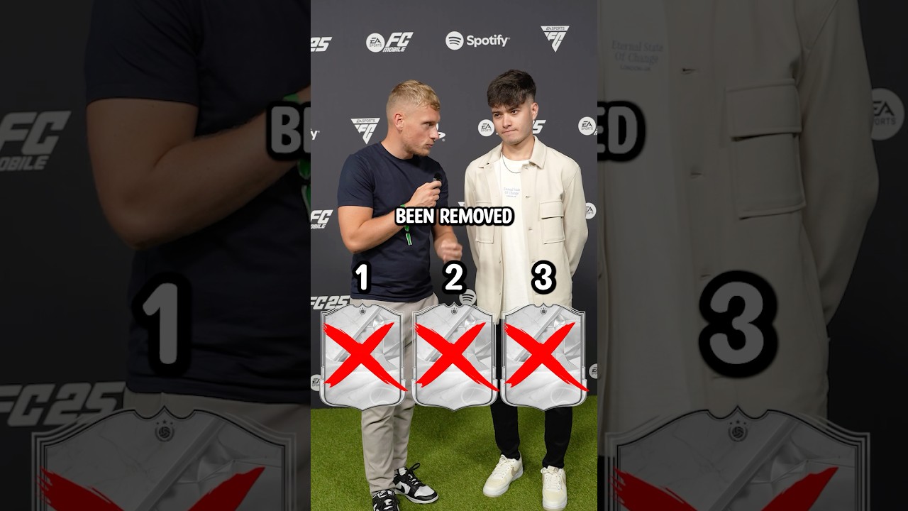 WHAT 3️⃣ ICONS WERE REMOVED FROM EAFC 25? ❌😱