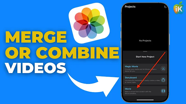 How to Combine/Merge Videos on iPhone
