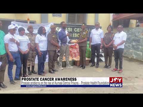 Prostate problems on the rise at Kumasi Central Prisons – Prostate Health Foundation