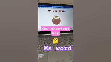 Mate 🧉 Ms Word Shortcut Tricks #shorts #virlshort #computer #tranding #tricks