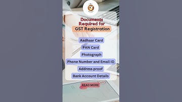 what documents you need for GST registration? #shorts #viral #gst #youtubeshorts