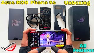 Asus ROG Phone 5s unboxing and all gaming features