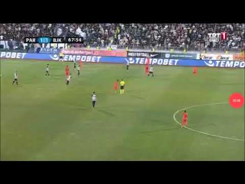 Partizan Beşiktaş UEFA  1-1 maç özeti