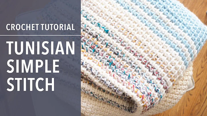 Master the Tunisian Simple Stitch: Step-by-Step Crochet Tutorial