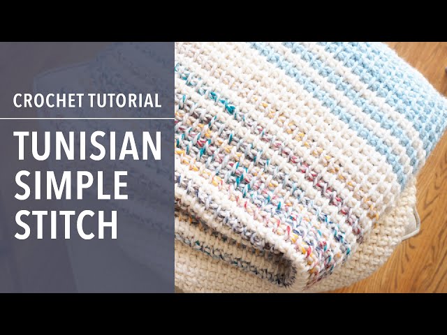 30 Tunisian Crochet Stitches and Tutorials - Sarah Maker