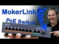 MokerLink 8 Port PoE+ Switch – The EXTEND button REALLY works!