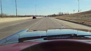 1988 Chrysler Fifth Avenue - Freeway driving