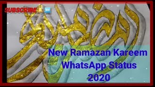 Ramazan Mubarak New WhatsApp status 2020/Islamic WhatsApp Status/Ramazan Status 2020.