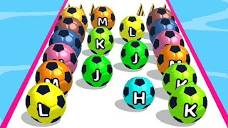 A-Z Run - 2048 ABC Runner - All Levels 224-240 - Gameplay Walkthrough Part 15 (Android, iOS) screenshot 5