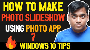 How to Make Slideshow Pictures with Music in Windows 10 [Video Slideshow 2020]