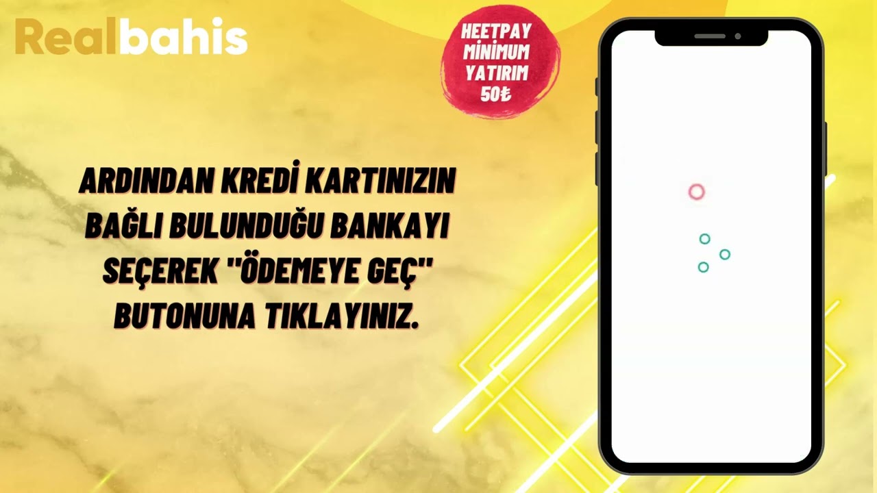 RealBahis'e HeetPay Kredi Kartı ile Nasıl Yatırım Yapılır?