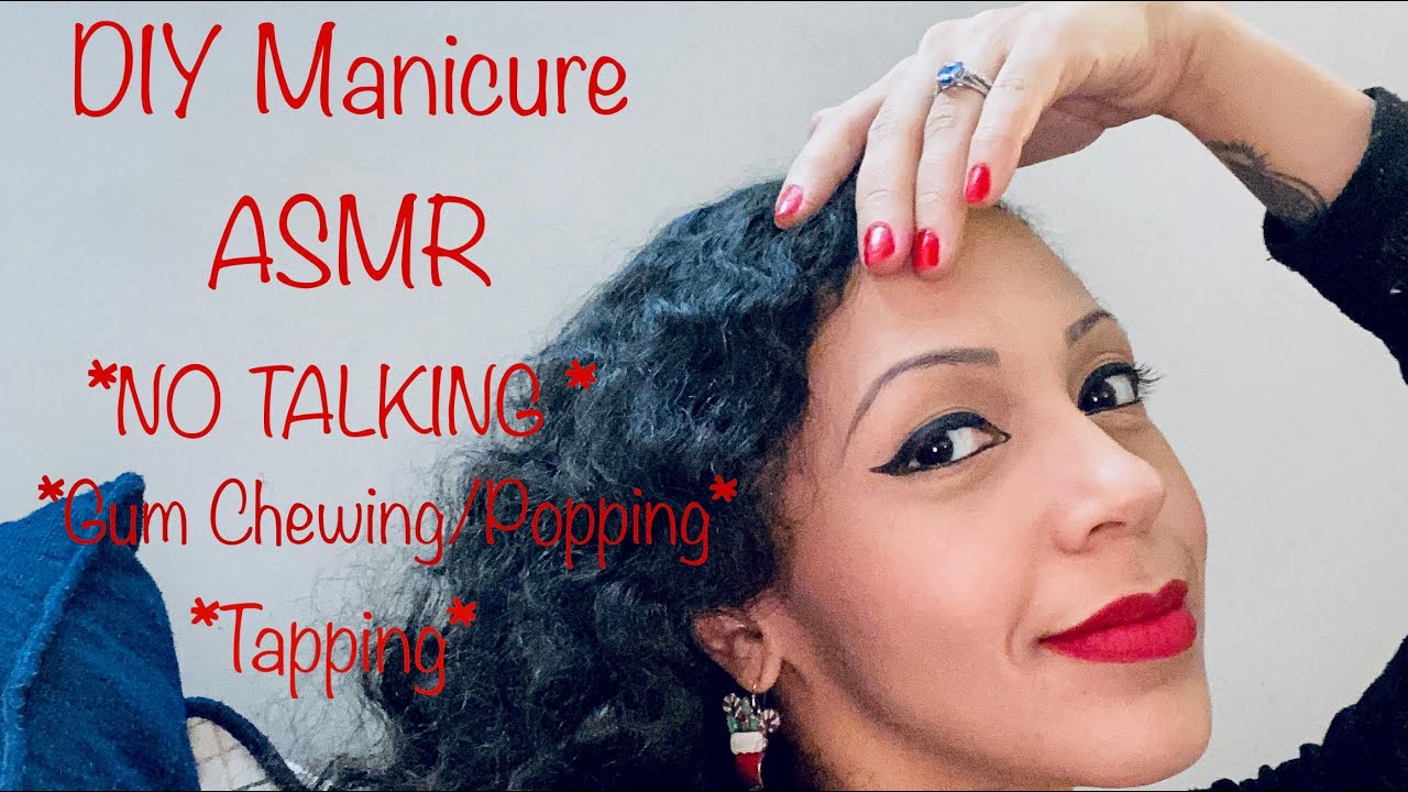 DIY Manicure with Bésame Nail Kit (POV ASMR) *No Talking* * Whisper