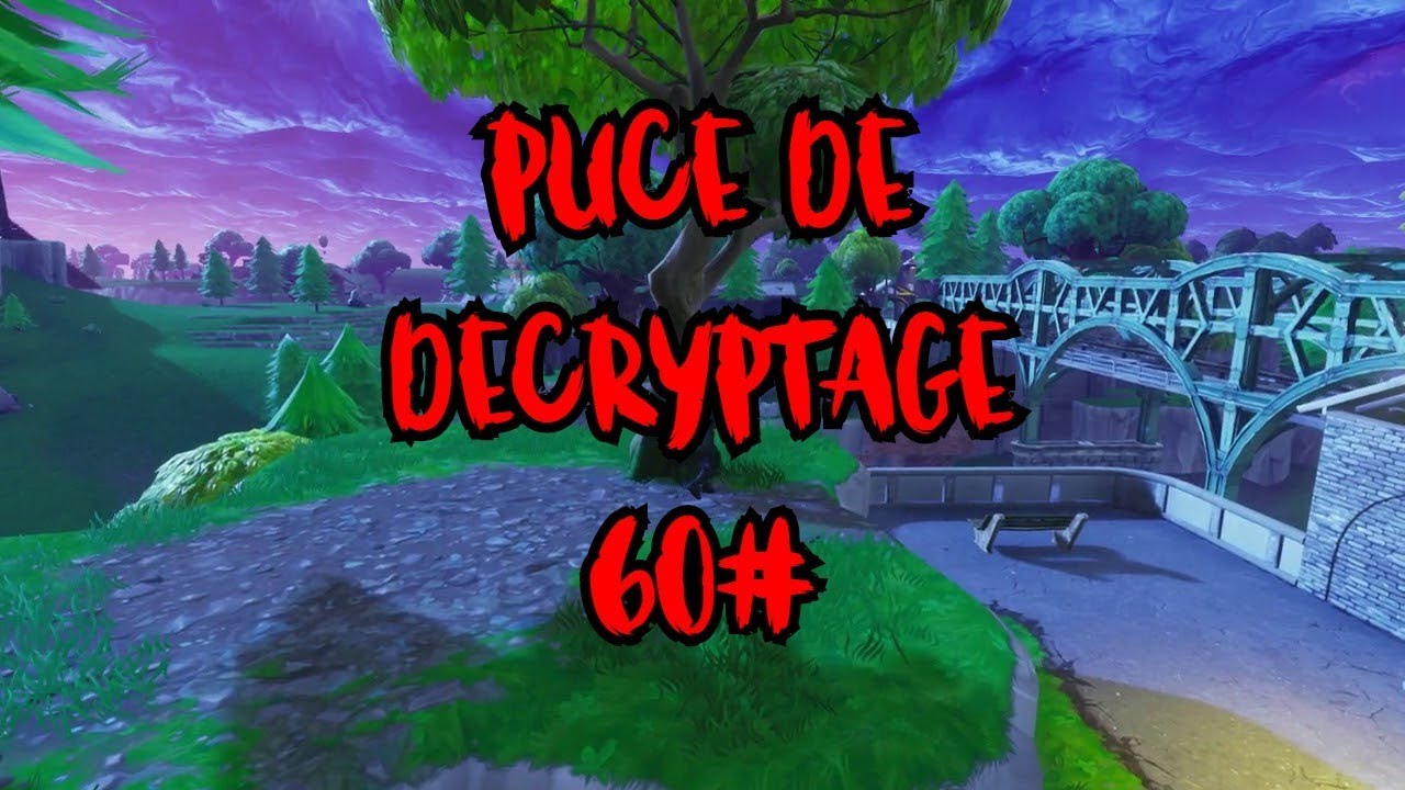  PUCE DE DÉCRYPTAGE 60#