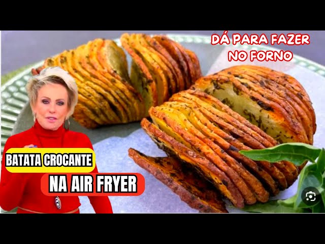 Receita de Batata frita sequinha • Ana Maria Braga