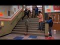 Icarly sam throw the football at mr howard face