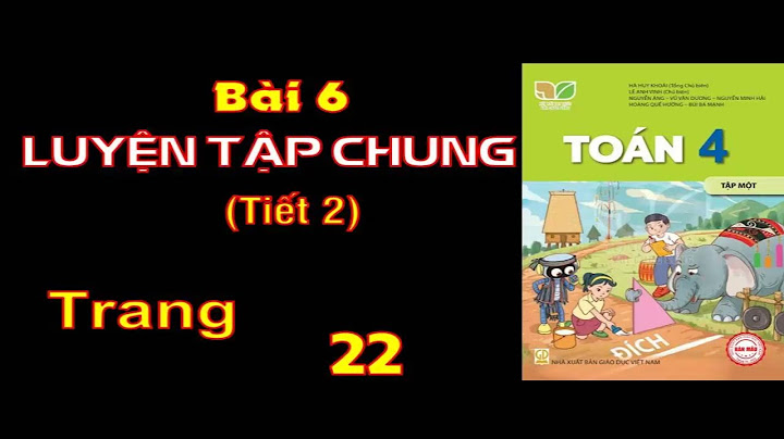 Giải bài tập toán lớp 4 trang 22