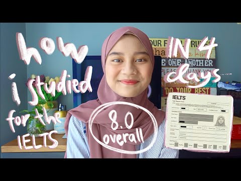 🇮🇩 STUDYING FOR IELTS IN 4 DAYS AND *ACTUALLY* GETTING A DECENT SCORE? | How I Did It (ENG+INDO SUB)
