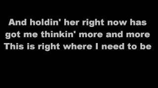 Right Where I Need To Be - Gary Allan(WithLyrics) chords