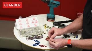 Olander AVK Blind thread insert short video 2
