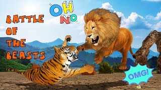 Ultimate Lion Vs Tiger Wild Jungle Adventure | Tiger Attack Gameplay | Hannu Games screenshot 3