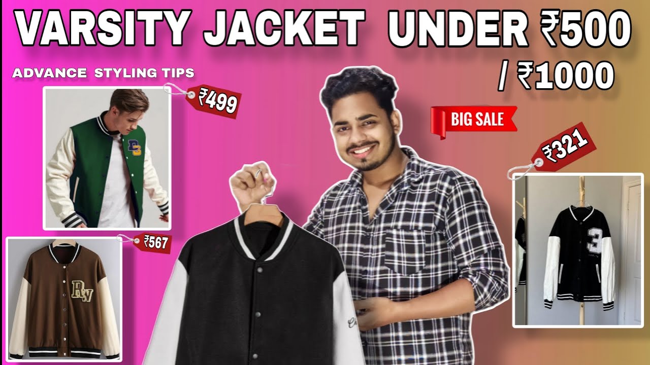 Varsity jacket for Men Varsity jacket under 500 Flipkart Varsity